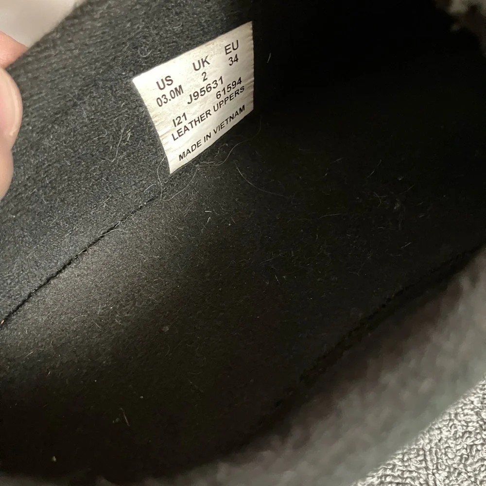 Merrell Kids Moccasins - Black and Gray - Picture 8 of 9